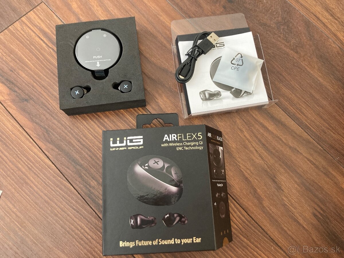 Bluetooth slúchadla WG AirFlex5 - 6