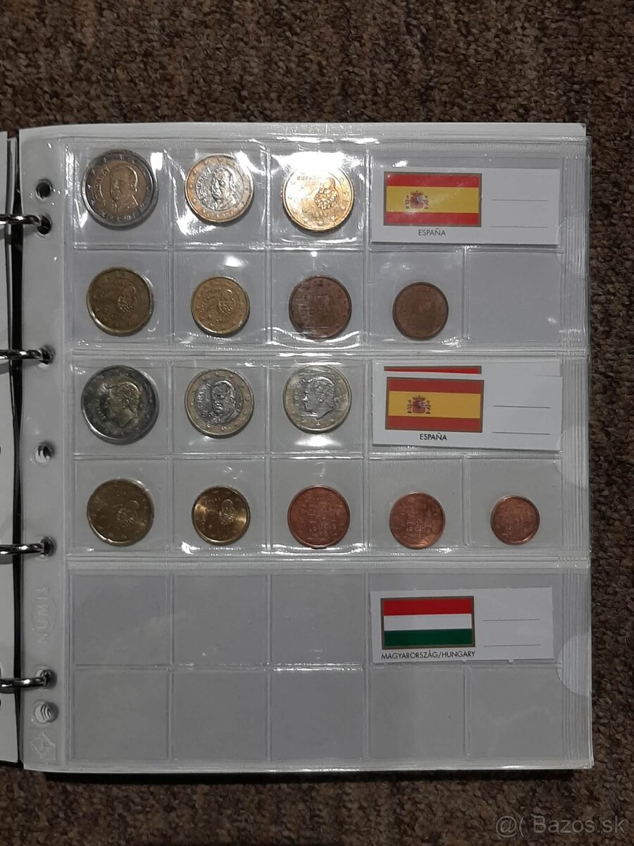 Zbierka obehových euromincí - 6