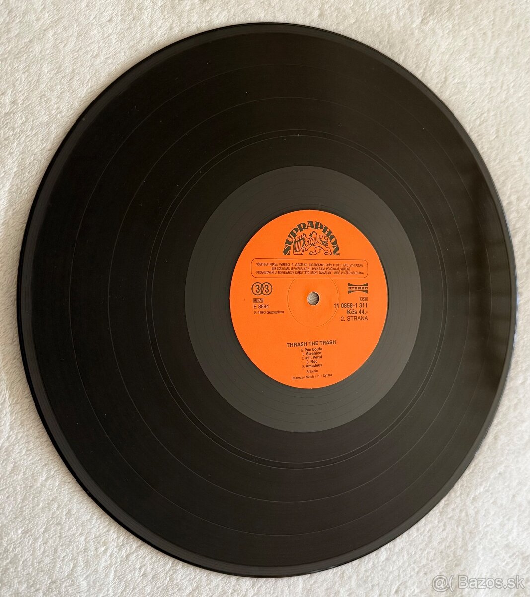 ARAKAIN – Thrash The Trash LP / 1. vydanie SUPRAPHON / - 6