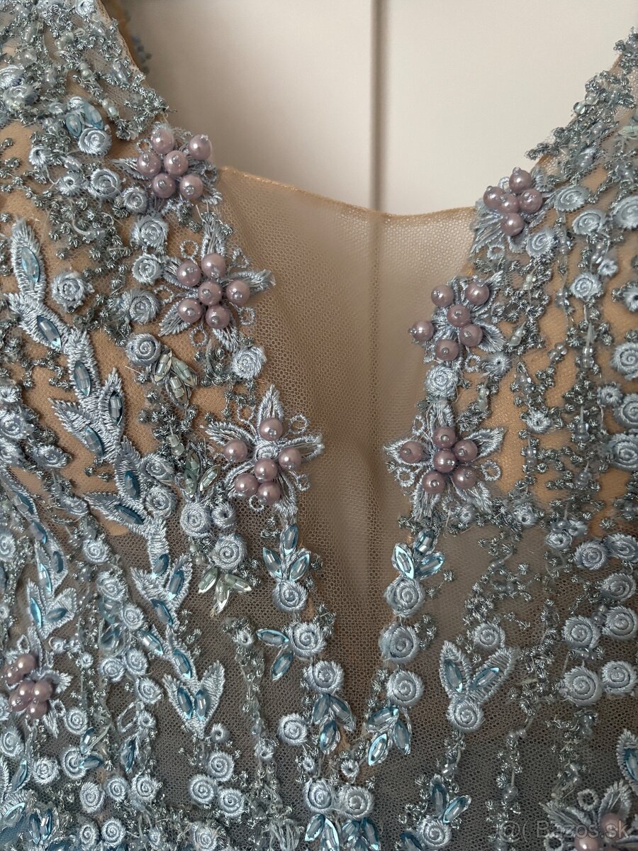 Spoločenské šaty dlhé ,vel 38 - 6