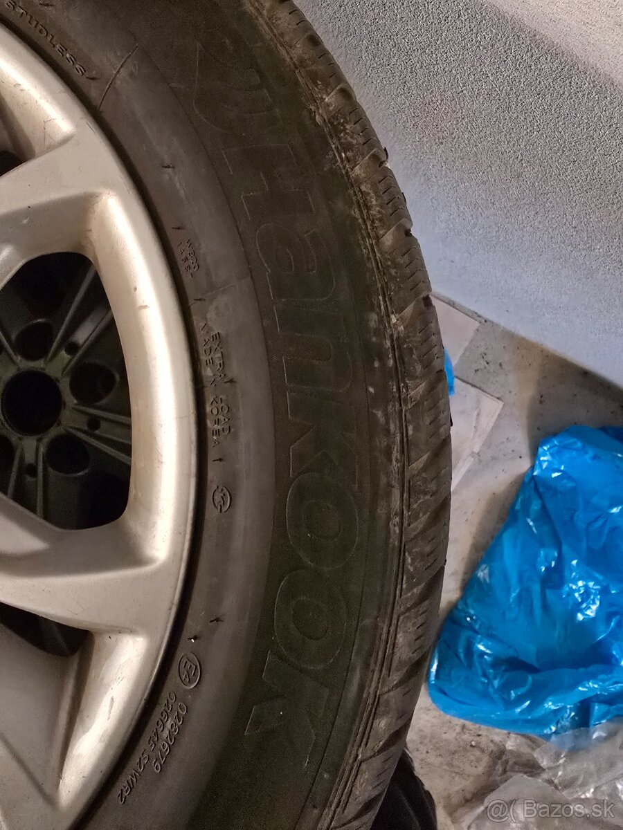 Alu disky r.18+zimné pneu - 6