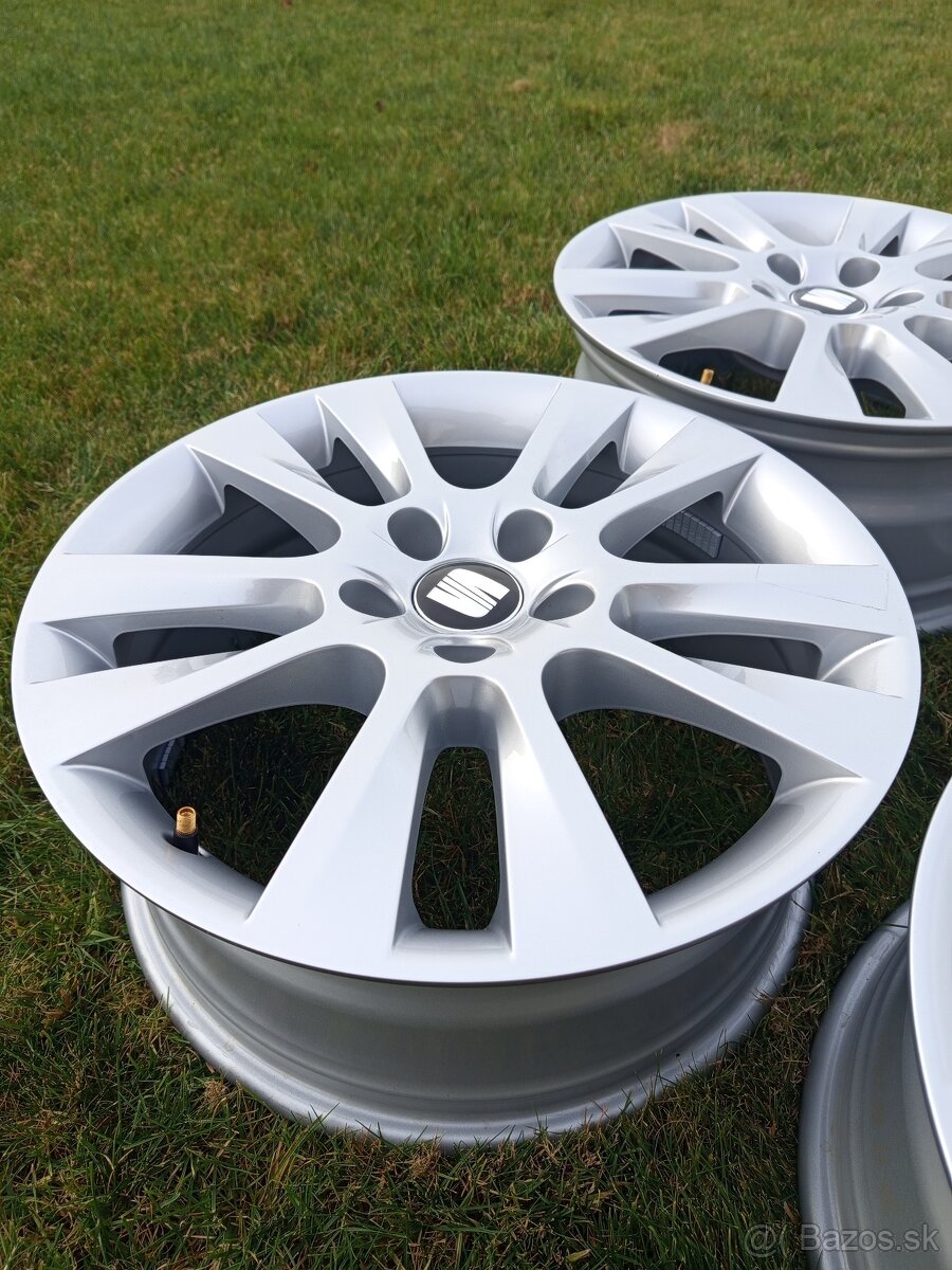 Alu Disky Seat R17 5x112 Et39 7J Škoda Audi Volkswagen - 6