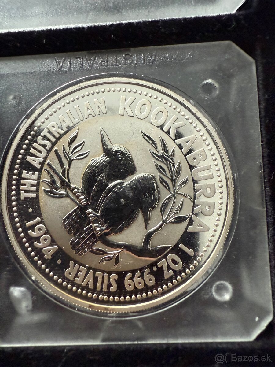 Investičné striebro - Kookaburra - 6