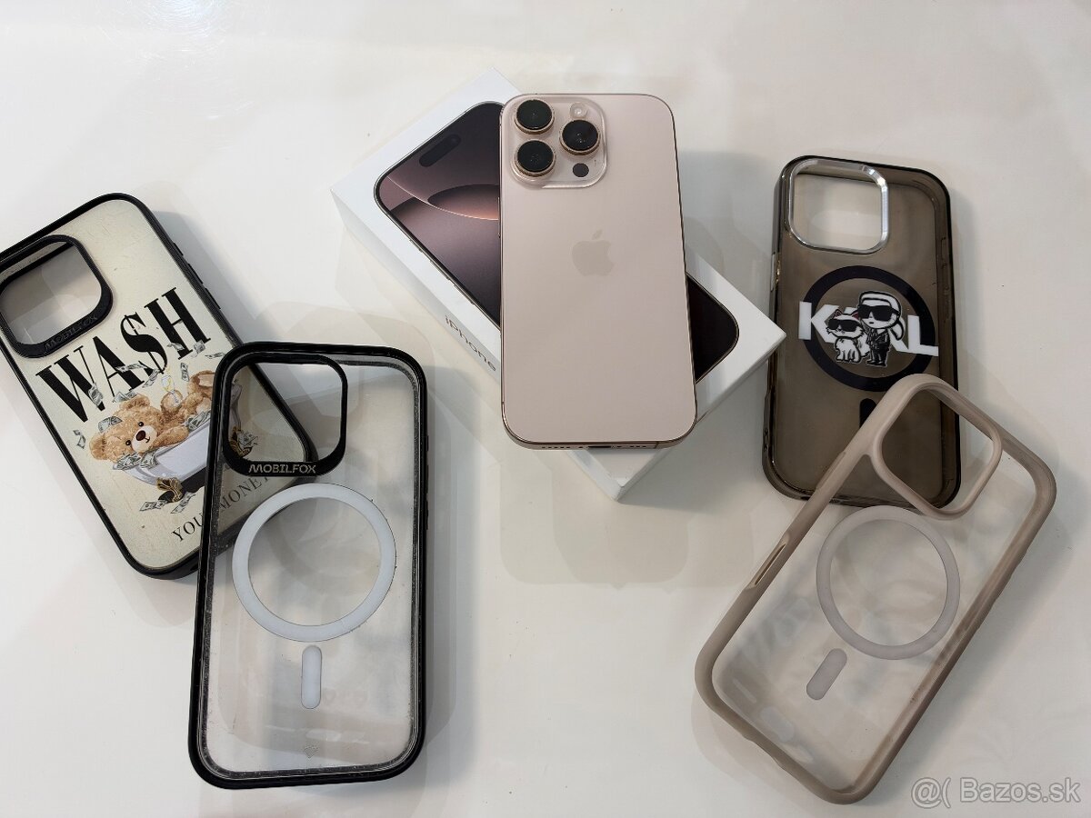 Apple iphone 16 Pro 128 GB- Desert Titanium - 6
