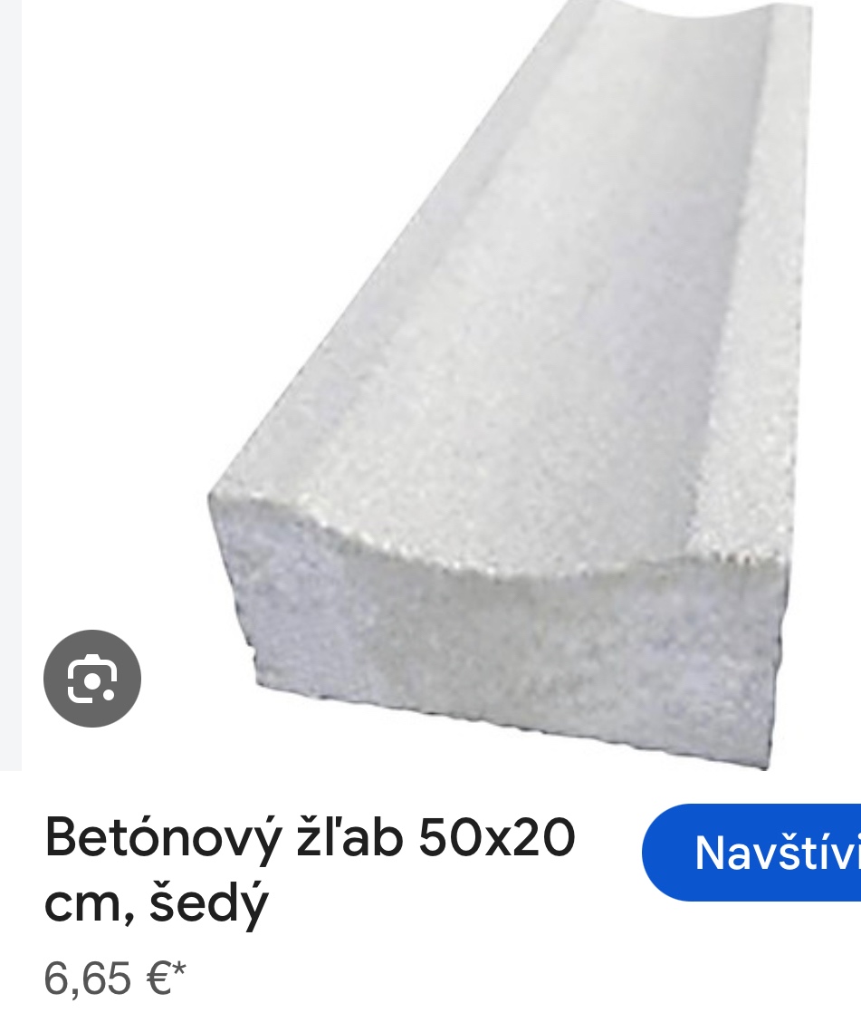 betonový žľab 50x20 - 6