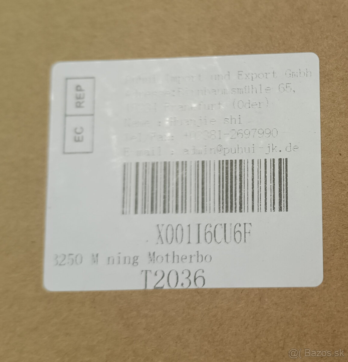 Zakladna doska Asus B250B - 6