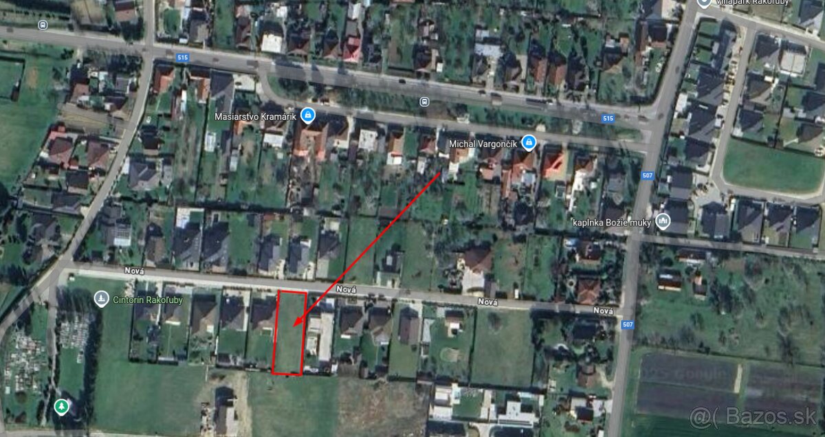 Stavebný pozemok na predaj obci Rakoľuby - 6