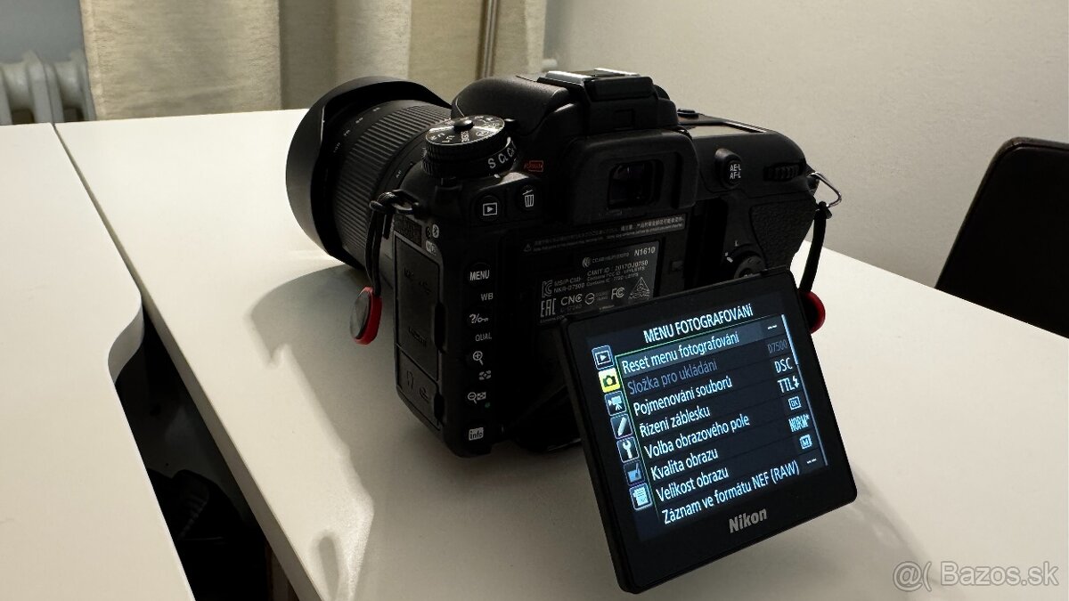 Nikon D7500 + objektív + príslušenstvo - 6