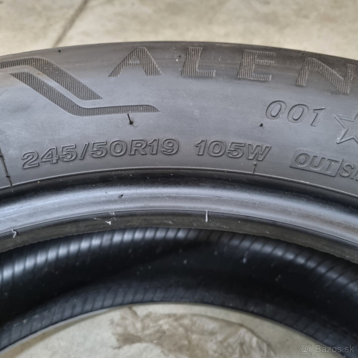 Letné pneumatiky 245/50 R19 BRIDGESTONE - 6