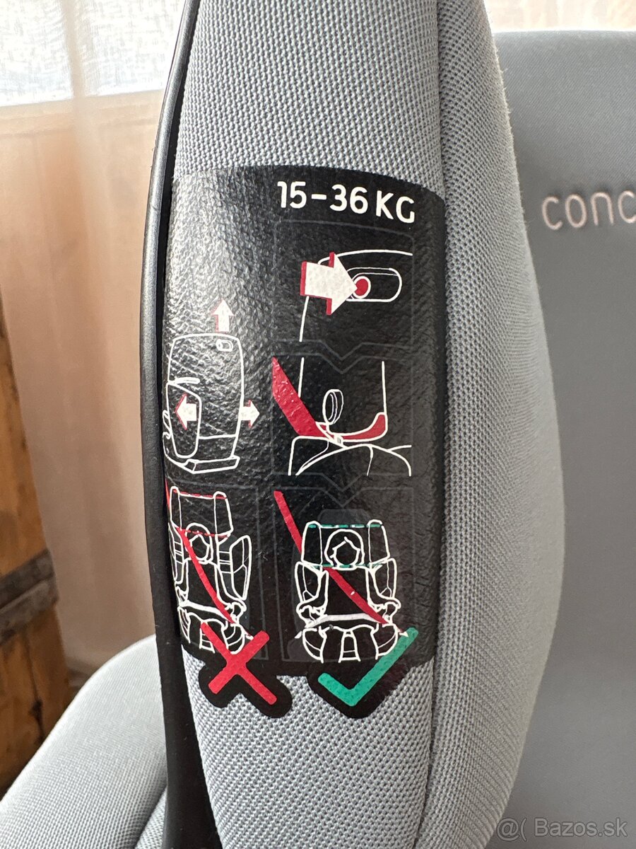 Detská autosedačka Concord ISOFIX - 6