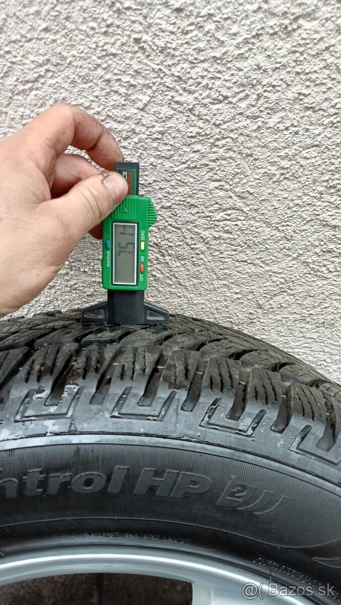 5x112 R16 HLINÍKOVÉ DISKY 205/60 R16 ZIMNÉ PNEUMATIKY - 6