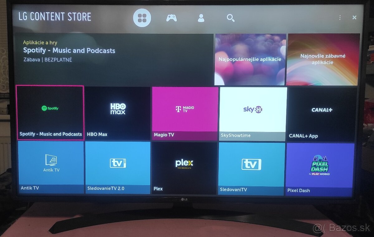 Predám 4KUHD SMART TV LG 49UJ634 (124cm) - 6