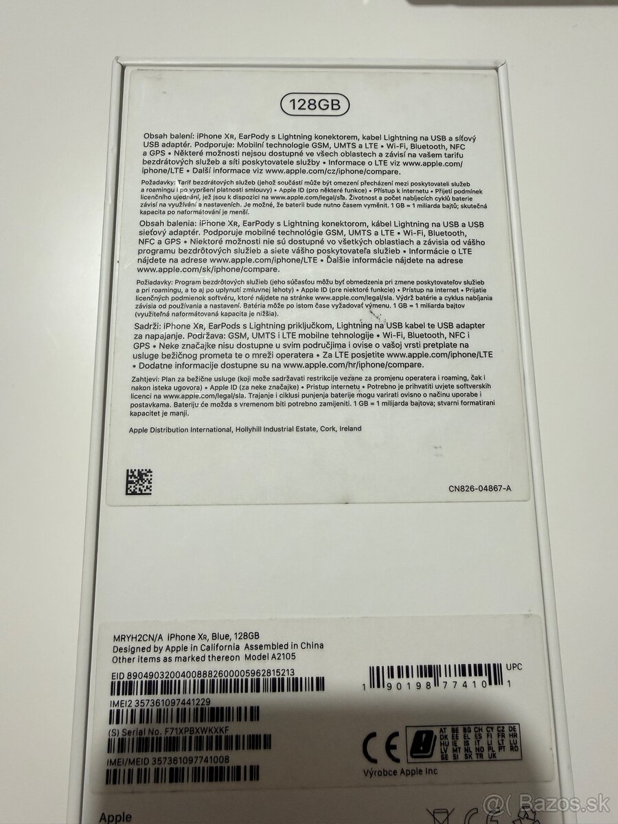 Predám IPhone XR 128GB - 6