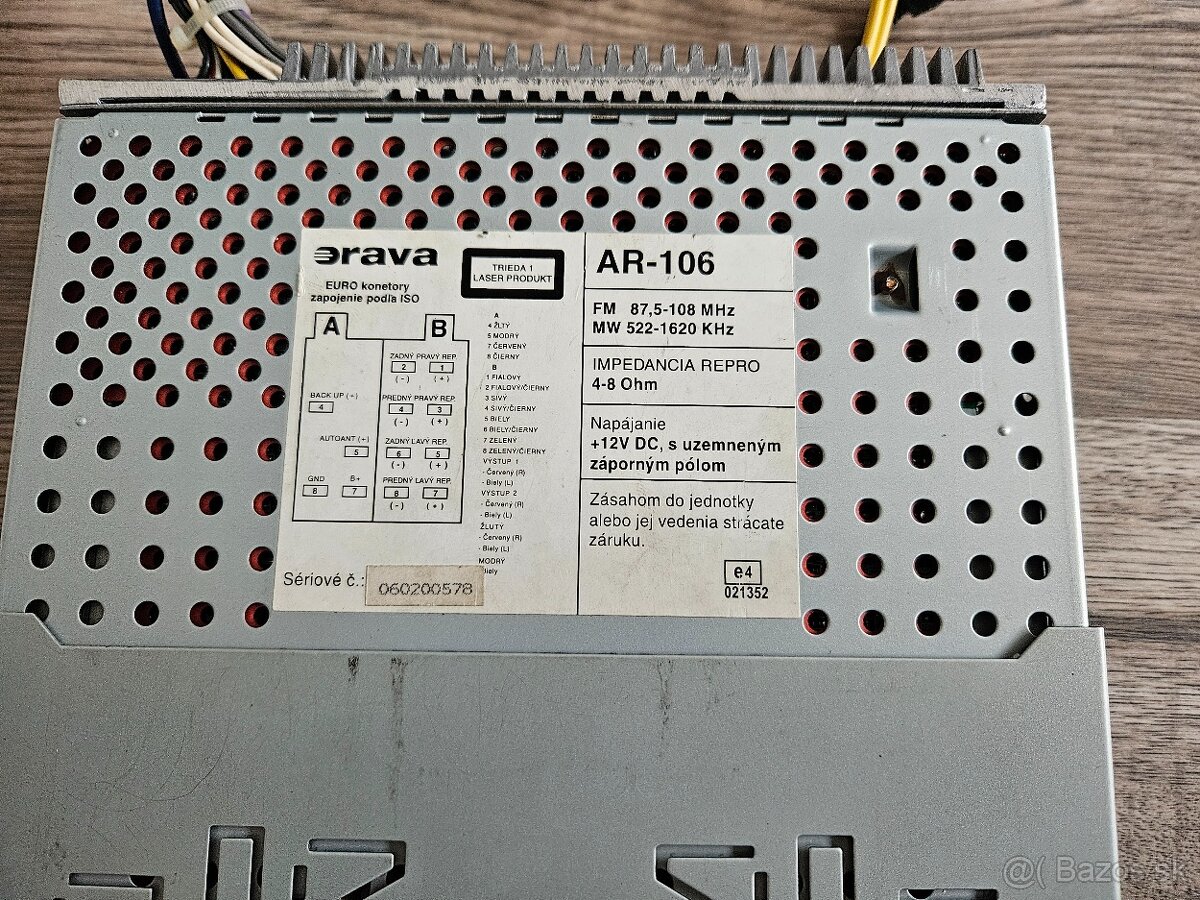 Autorádio zn. Orava AR-106 - 6