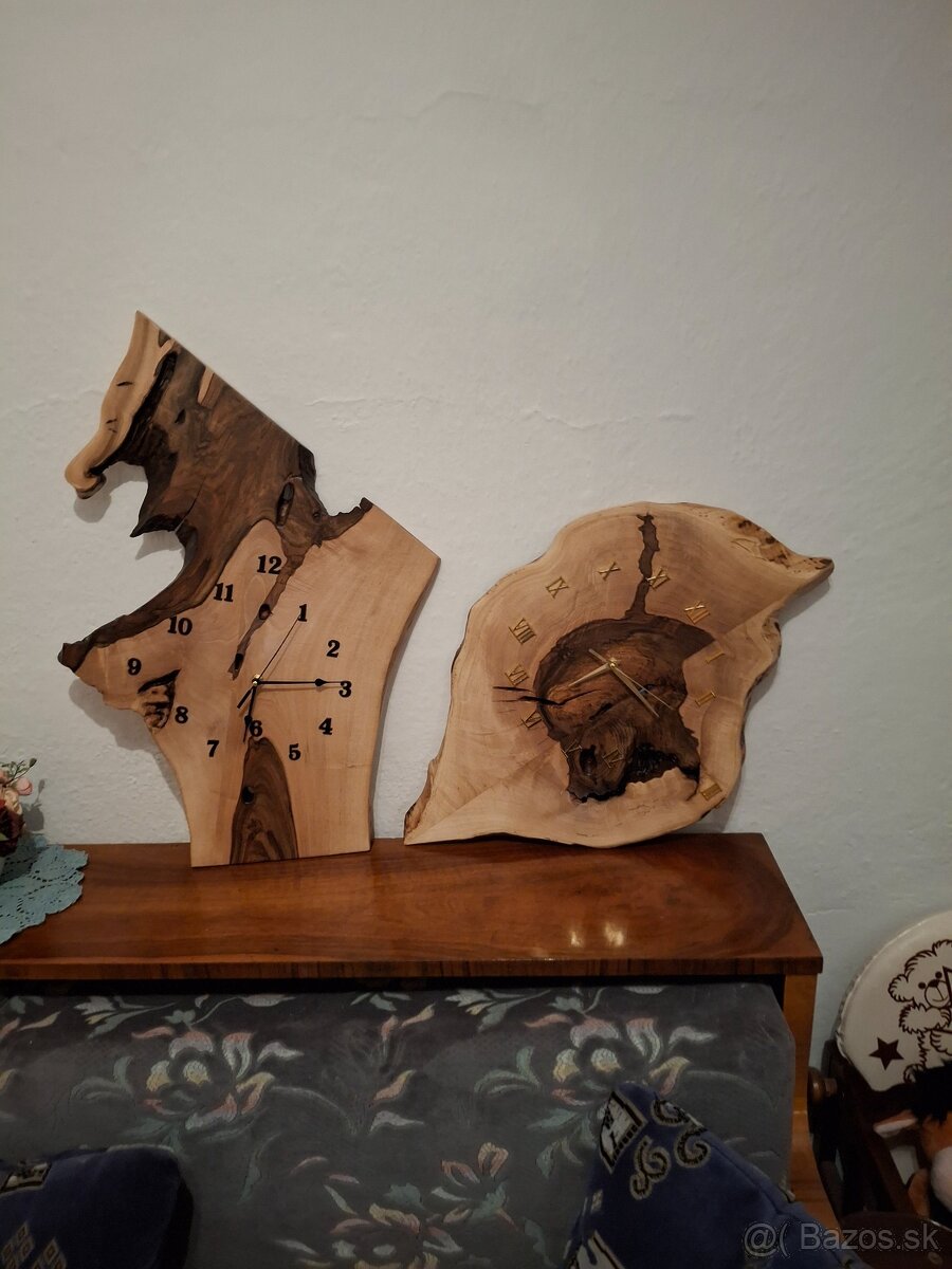Predám nástenné hodiny z dreva - 6