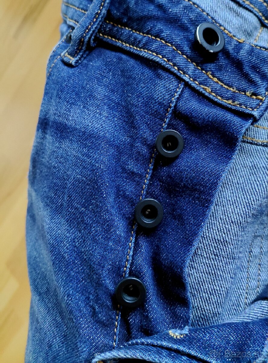 Diesel tmavomodré reg slim fit - 6