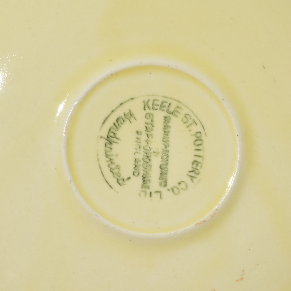 Starožitný keramický trojset z Anglicka - Domček - 6