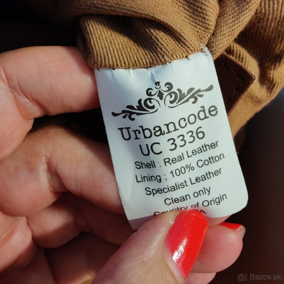 Kožená kabelka so strapcami - 6