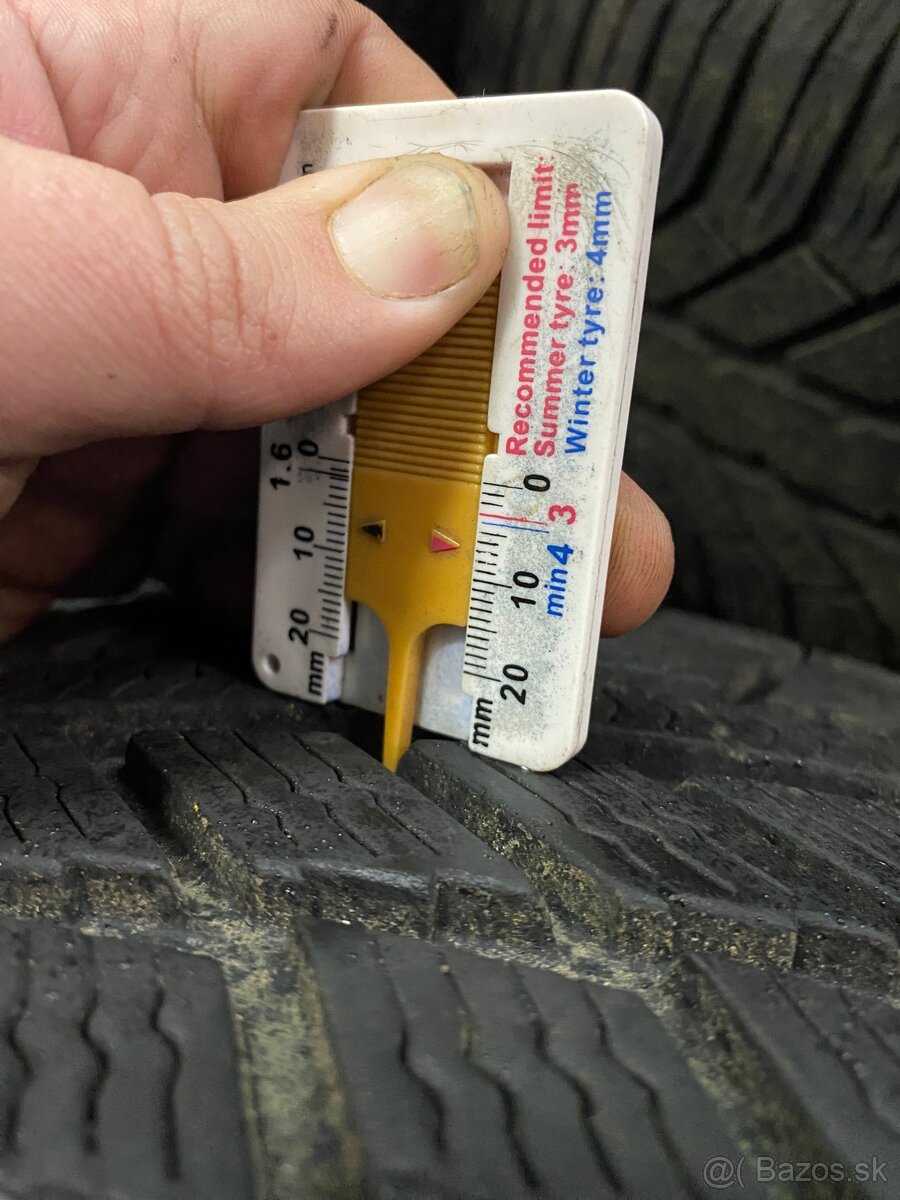 5x105 7J ET41 Dezent TR + 215/60 R17 zimné - 6