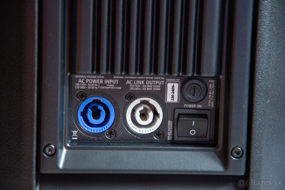 RCF HD-35A - aktívny reproduktor 1400W Peak / 700W RMS - 6