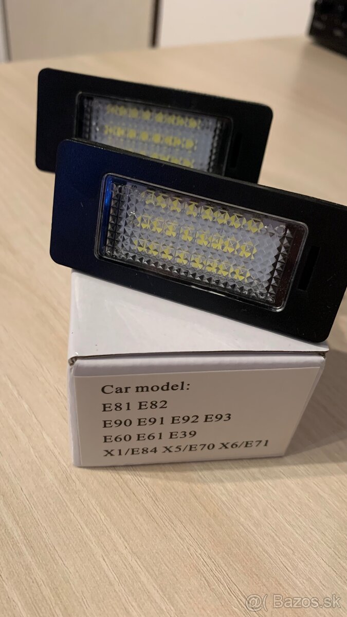 BMW Led osvetlenia ŠPZ e39 e46 e90 e60 e70 e71 f30 f10 - 6