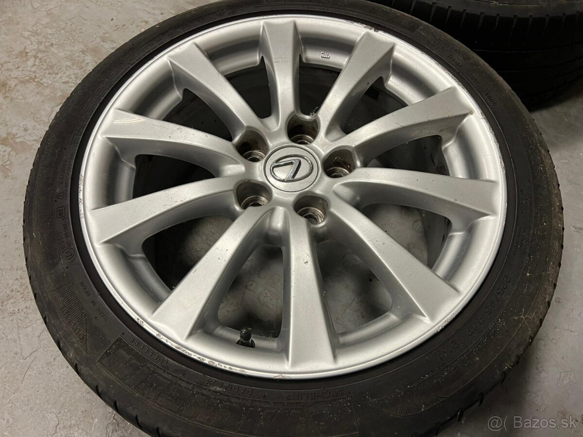 Predám 4ks disky 17" 5x114.3 Lexus - 6