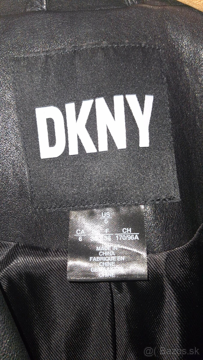 kožená bunda DKNY - 36 - 6