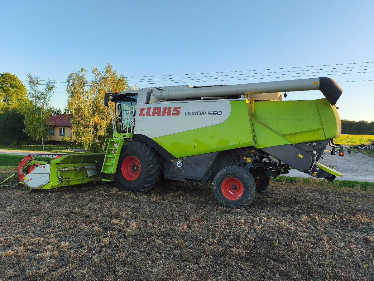 Claas Lexion 550 + Vario 660 - 6