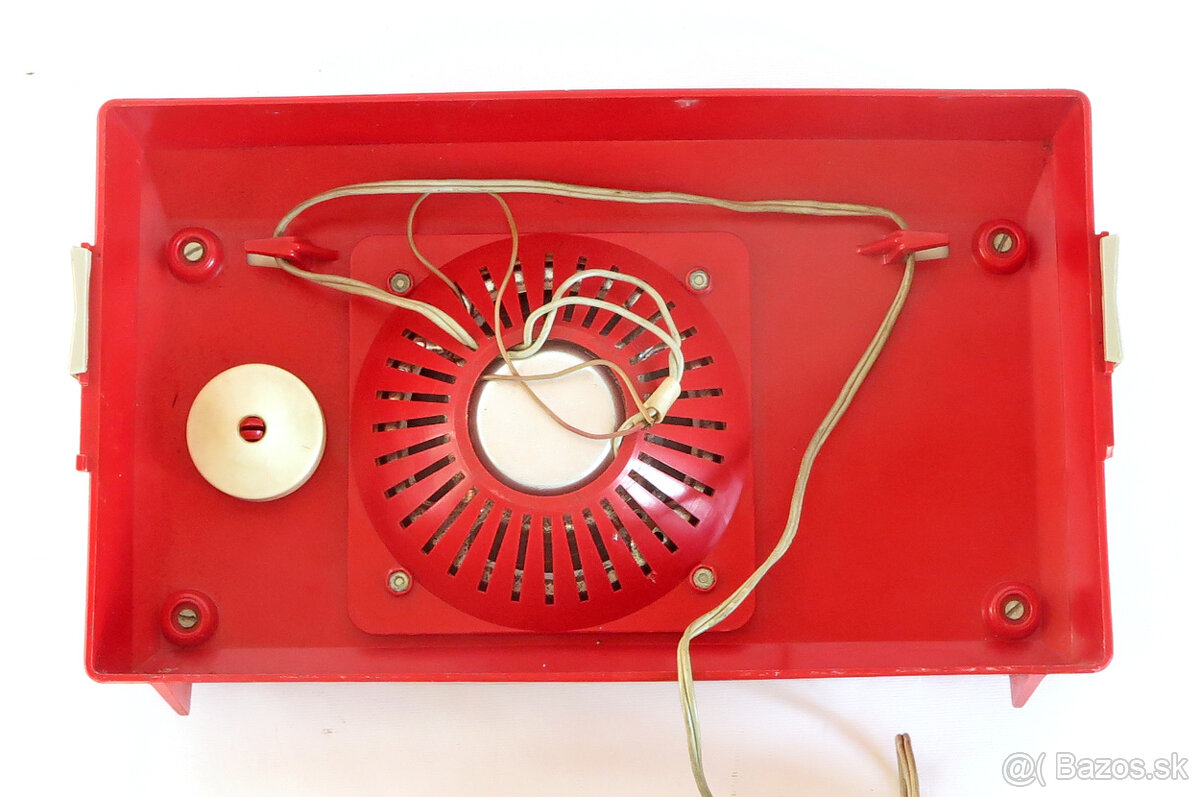 Retro malý prenosný gramofón PHILIPS - 6