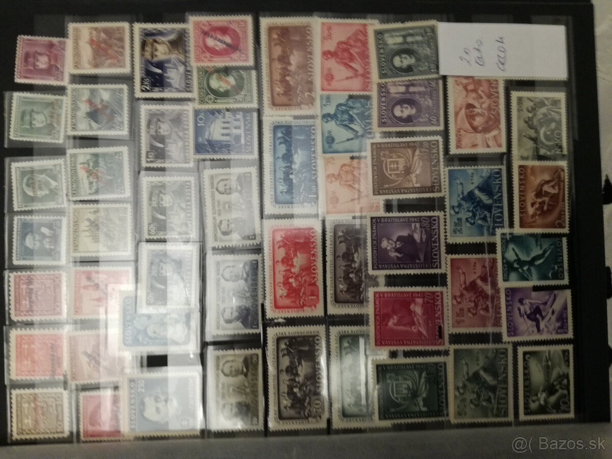 SŠ znamky 39-45 čiste bez nalepky - 6