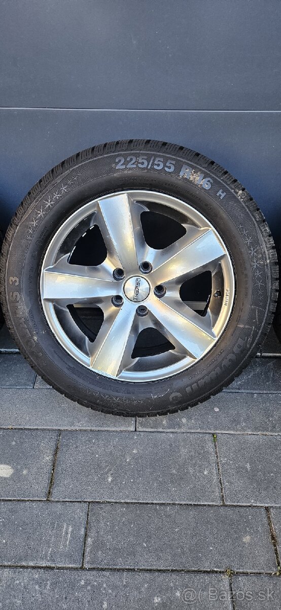 Zimna sada kolies 225/55 7J R16 5x110 Opel - 6