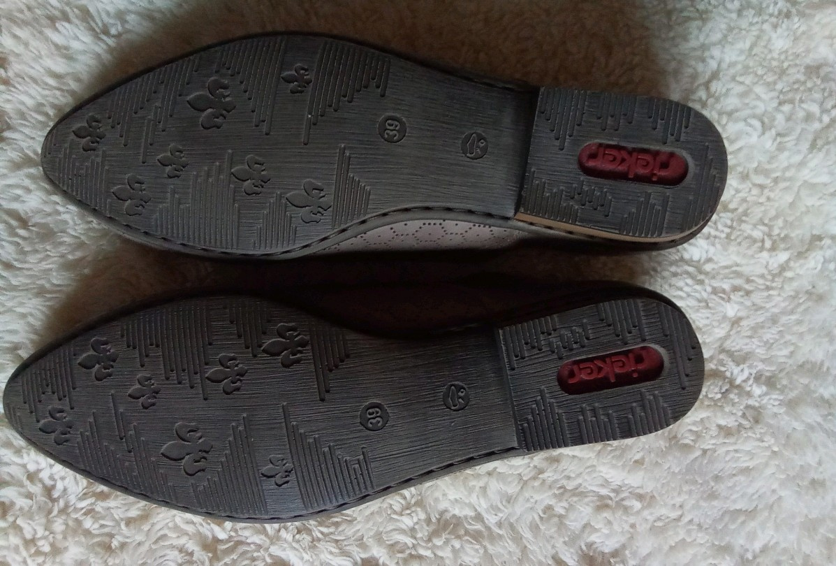 Rieker Dámske Kožené Poltopánky Veľkosť 39 - Nové - 6