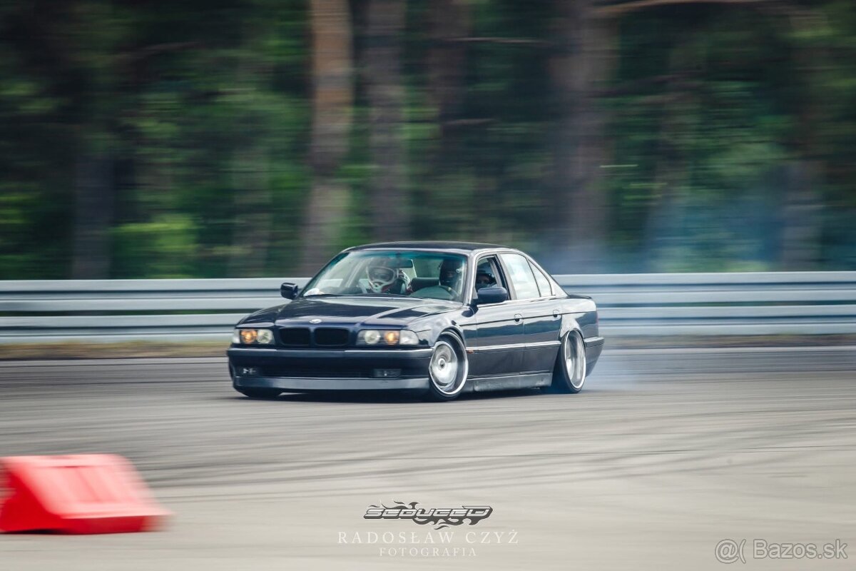 BMW E38 740i drift/stance car (ex Don Musk) - 6