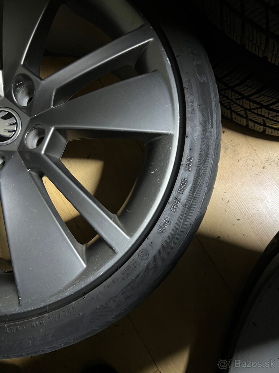 Letne pneu s diskom r18 5x112 - 6