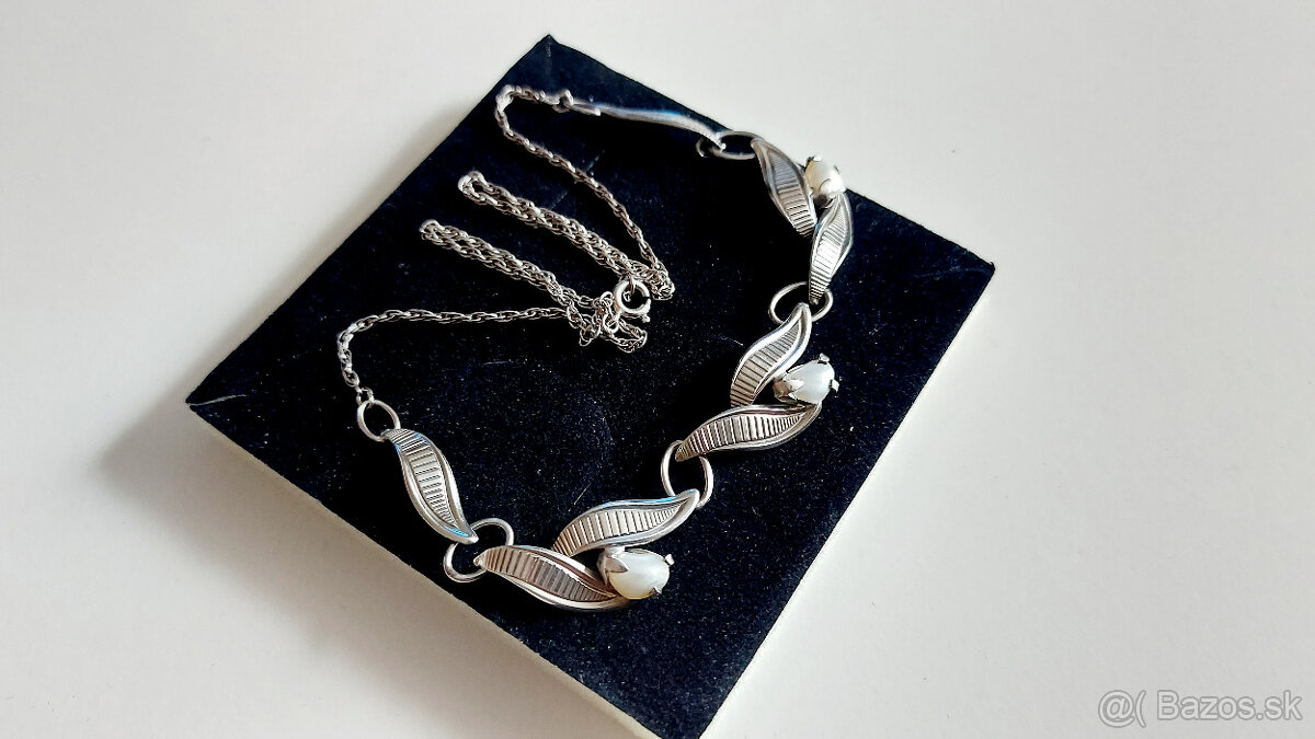 damsky strieborny nahrdelnik - 6