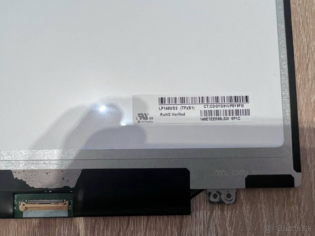 Predám obrazovku do notebooku 14"LED SLIM display 30pin - 6