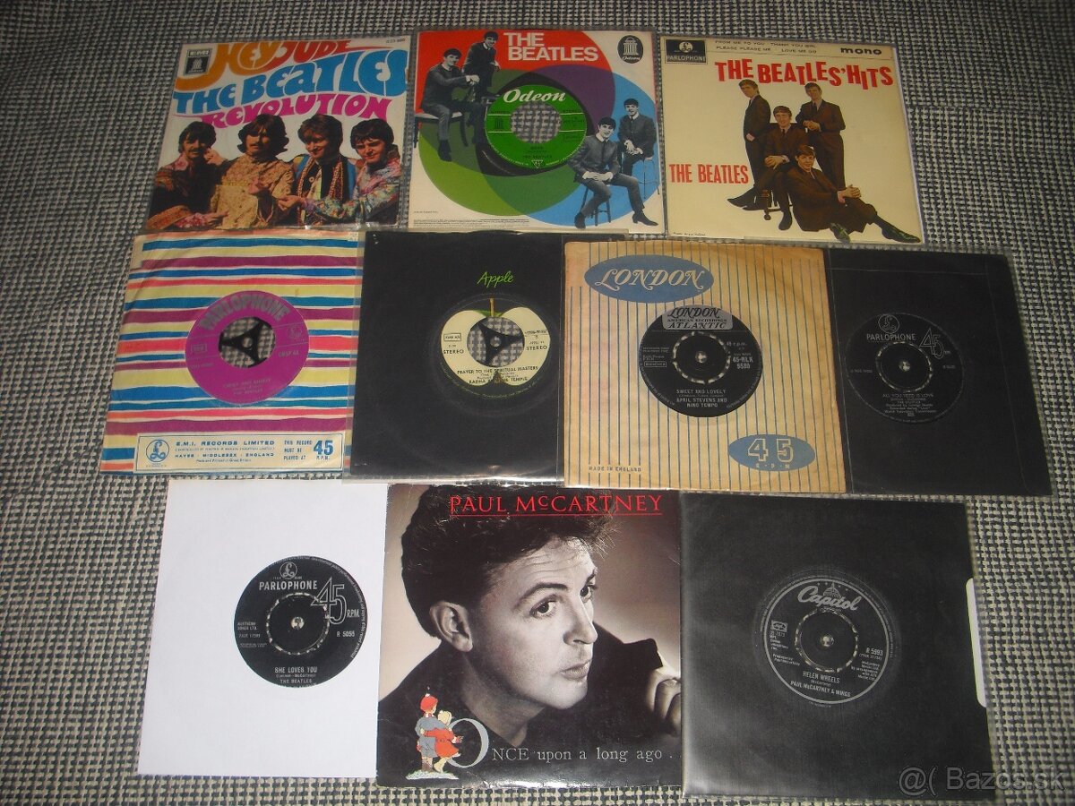 predam zbierka The Beatles CD, LP, EP, Single raritne - 6