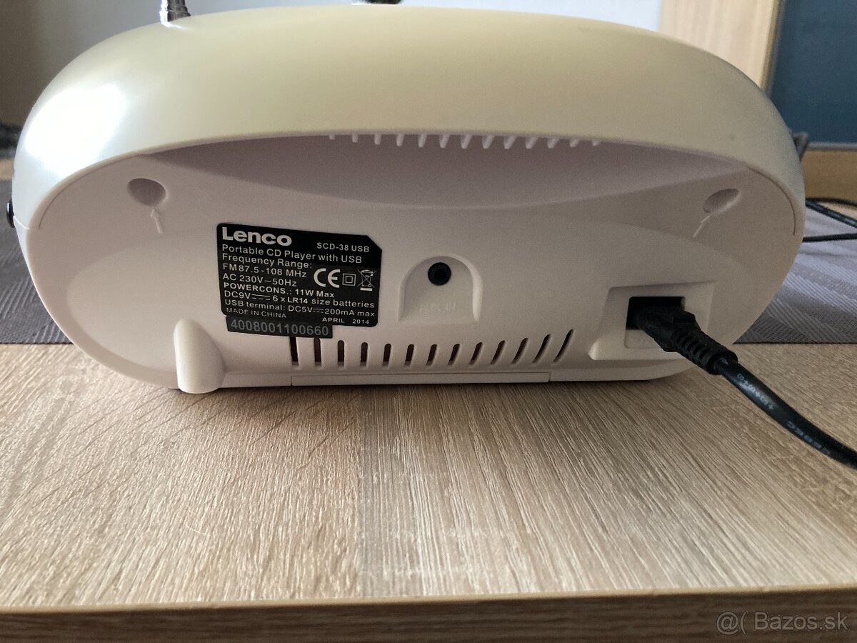 rádio LENCO s CD - 6
