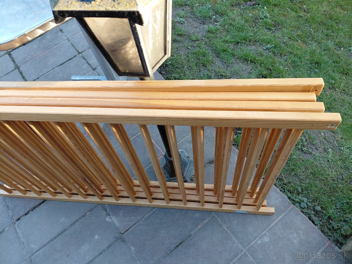 Drevená ohrádka 120x120 - 6