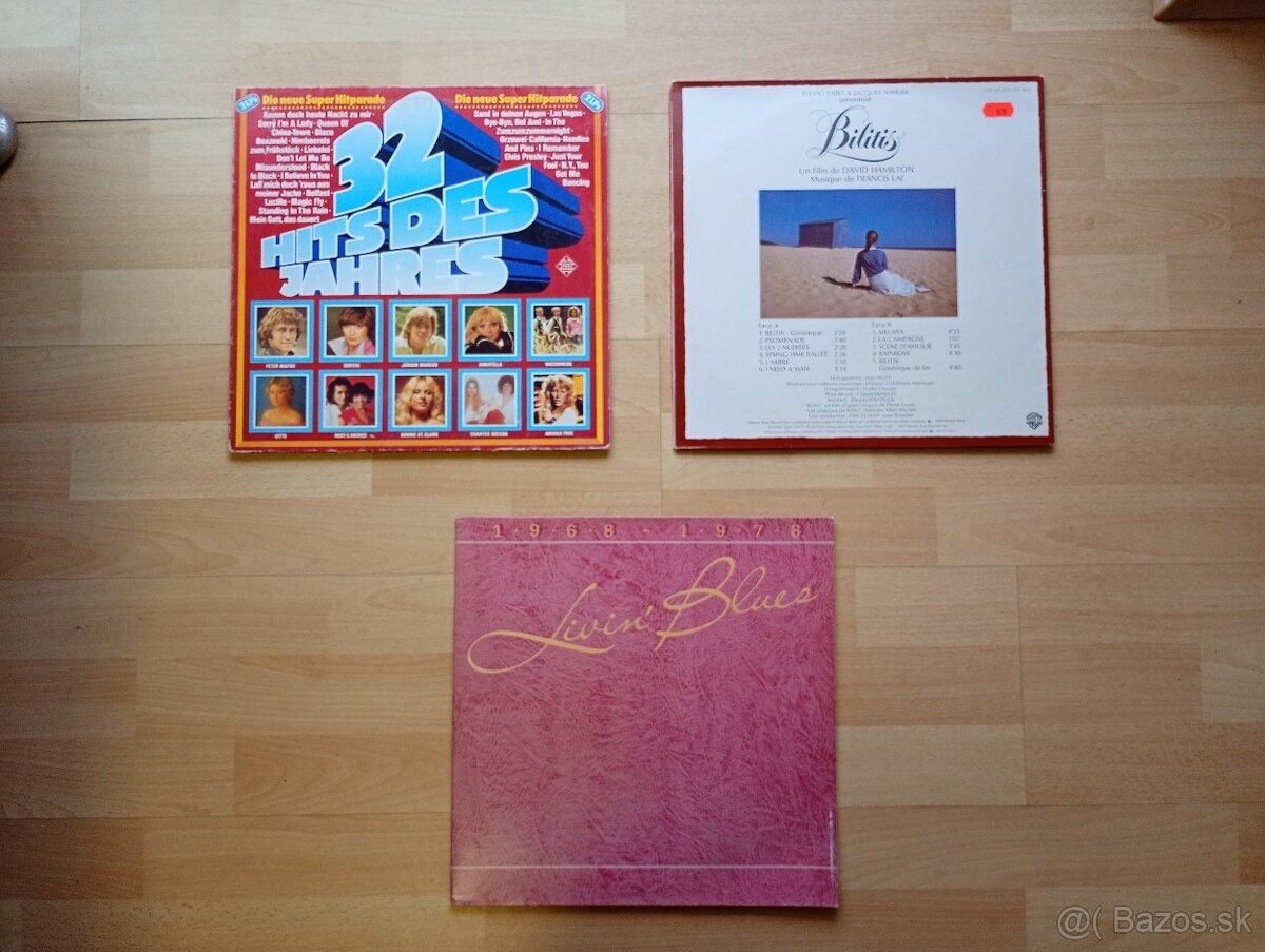 Predám rôzne vinylové LP platne 3 - 6