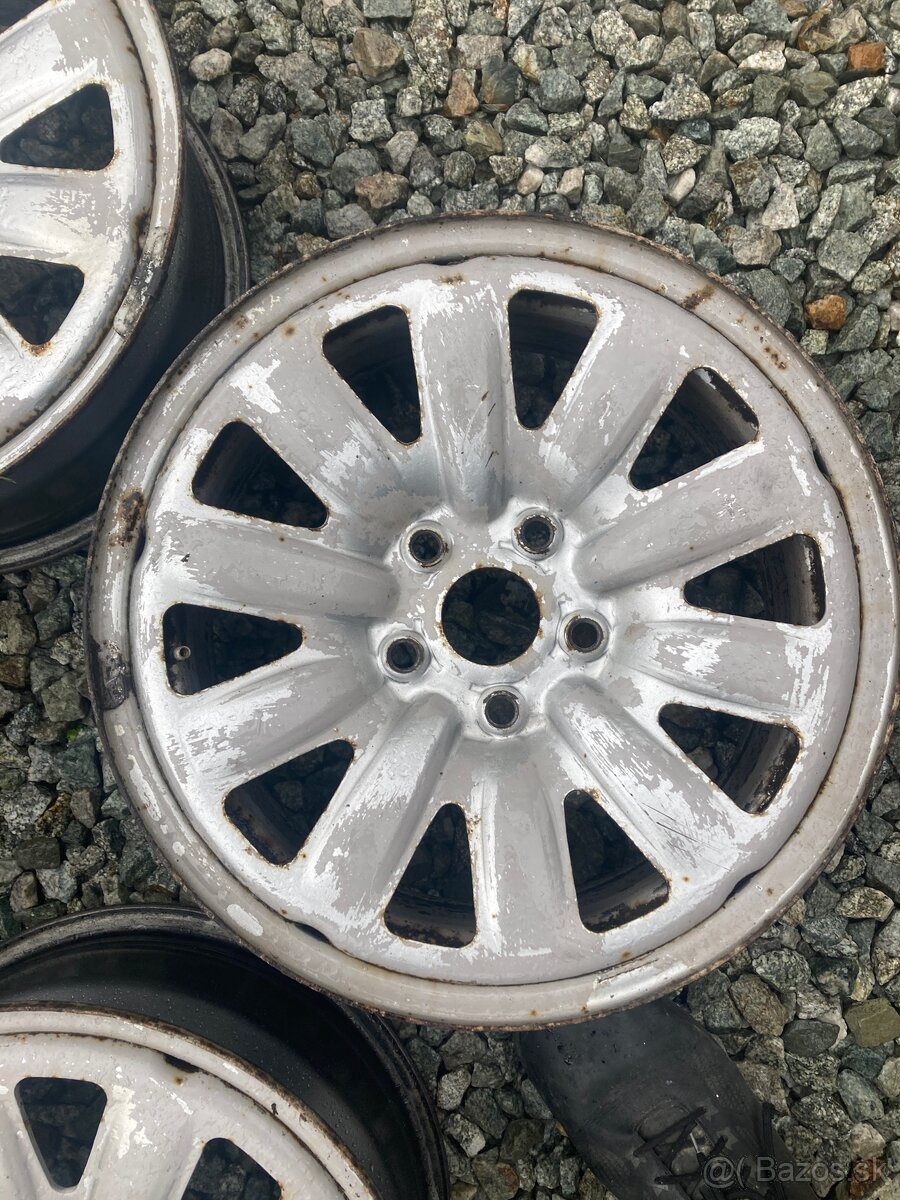 Sada plechových kolies - 6