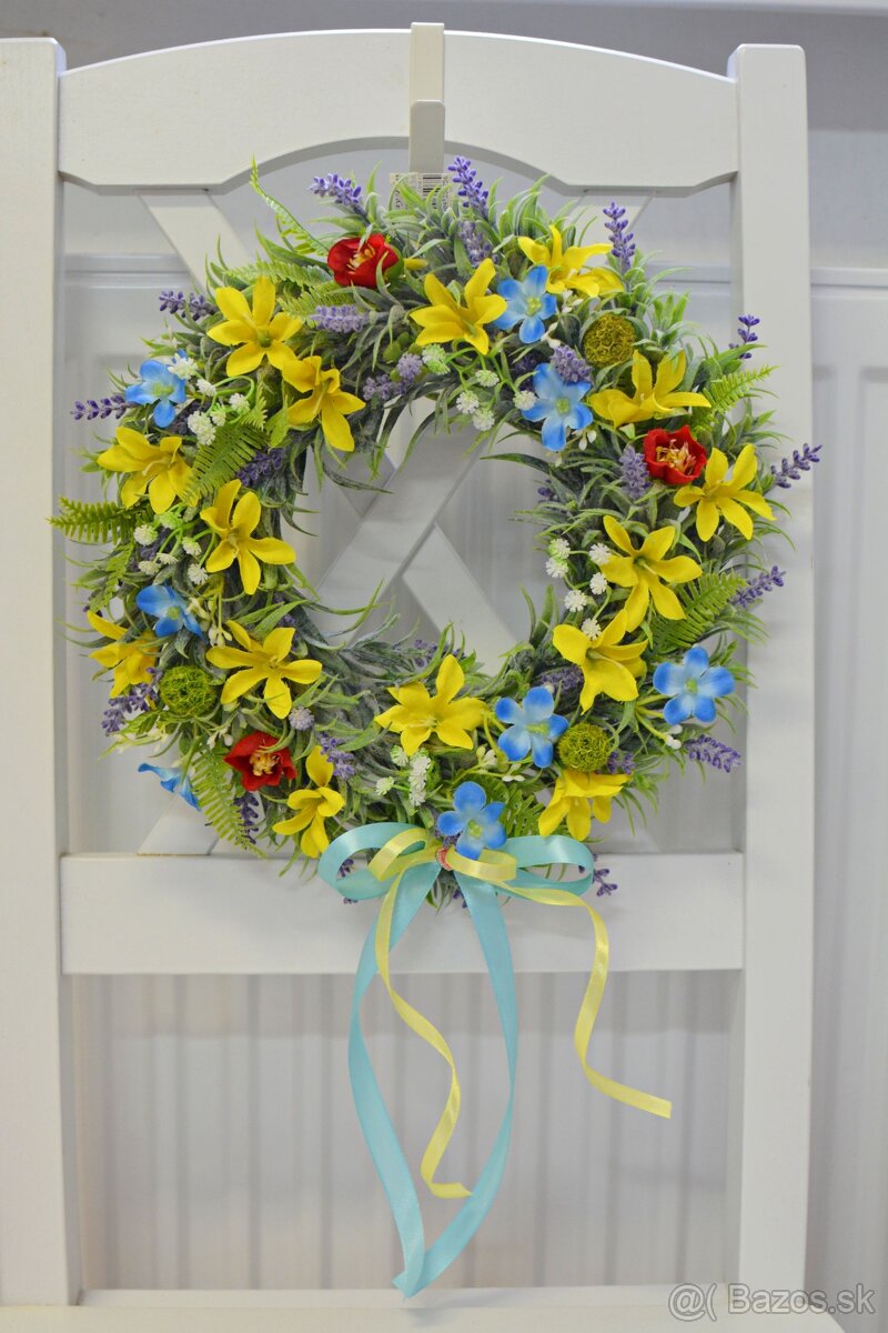 Celoročný veniec na dvere - 6