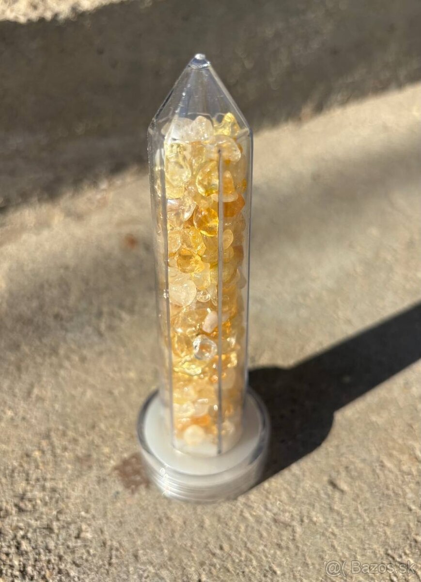 Kryštálová elixírová vložka / minerál do fľaše - 6