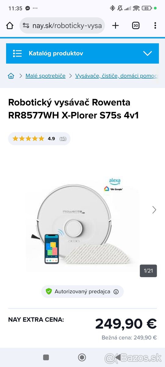 Rowenta Plorer Serie 75S 4v1 - 6