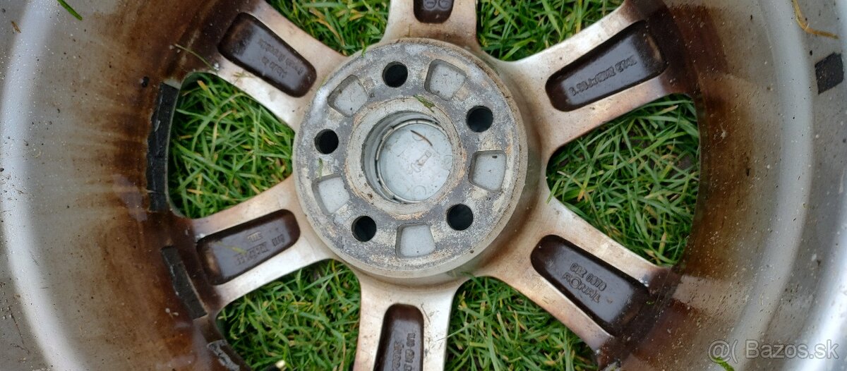 Alu kola 5x100 R15 Škoda - 6