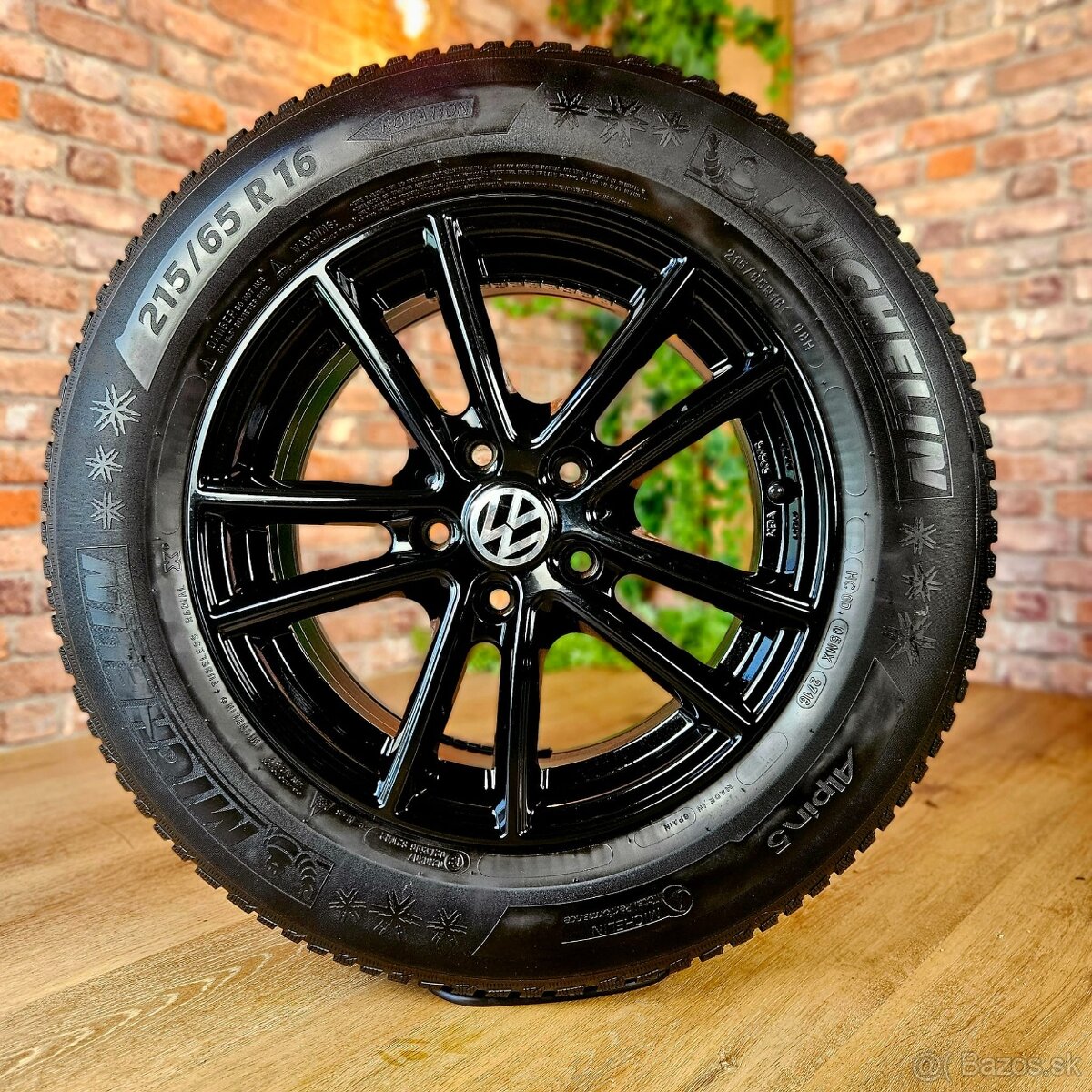 Alu R16 5x112 pre VW Tiguan / Audi Q3 + zimné 215/65 R16 - 6