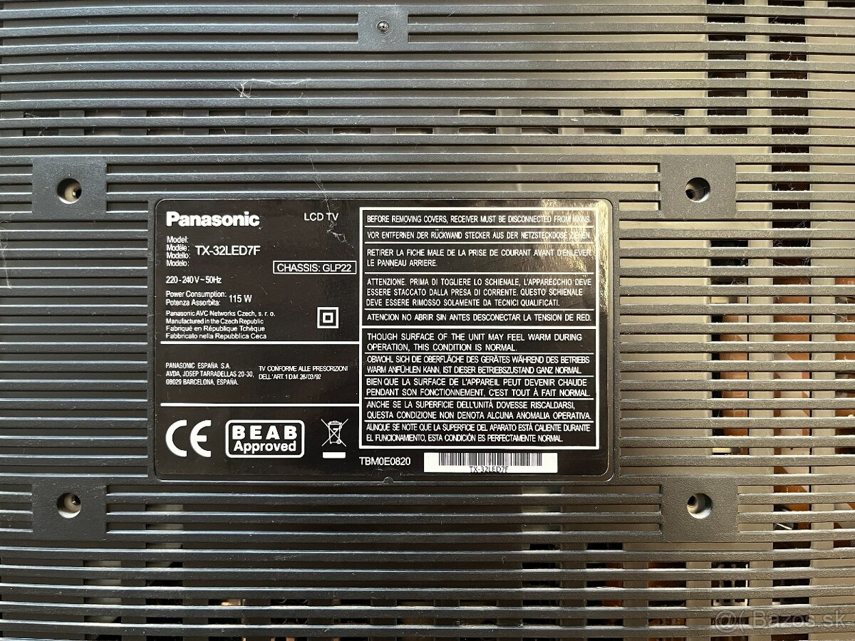 Televízor Panasonic TX32LED7F - 6