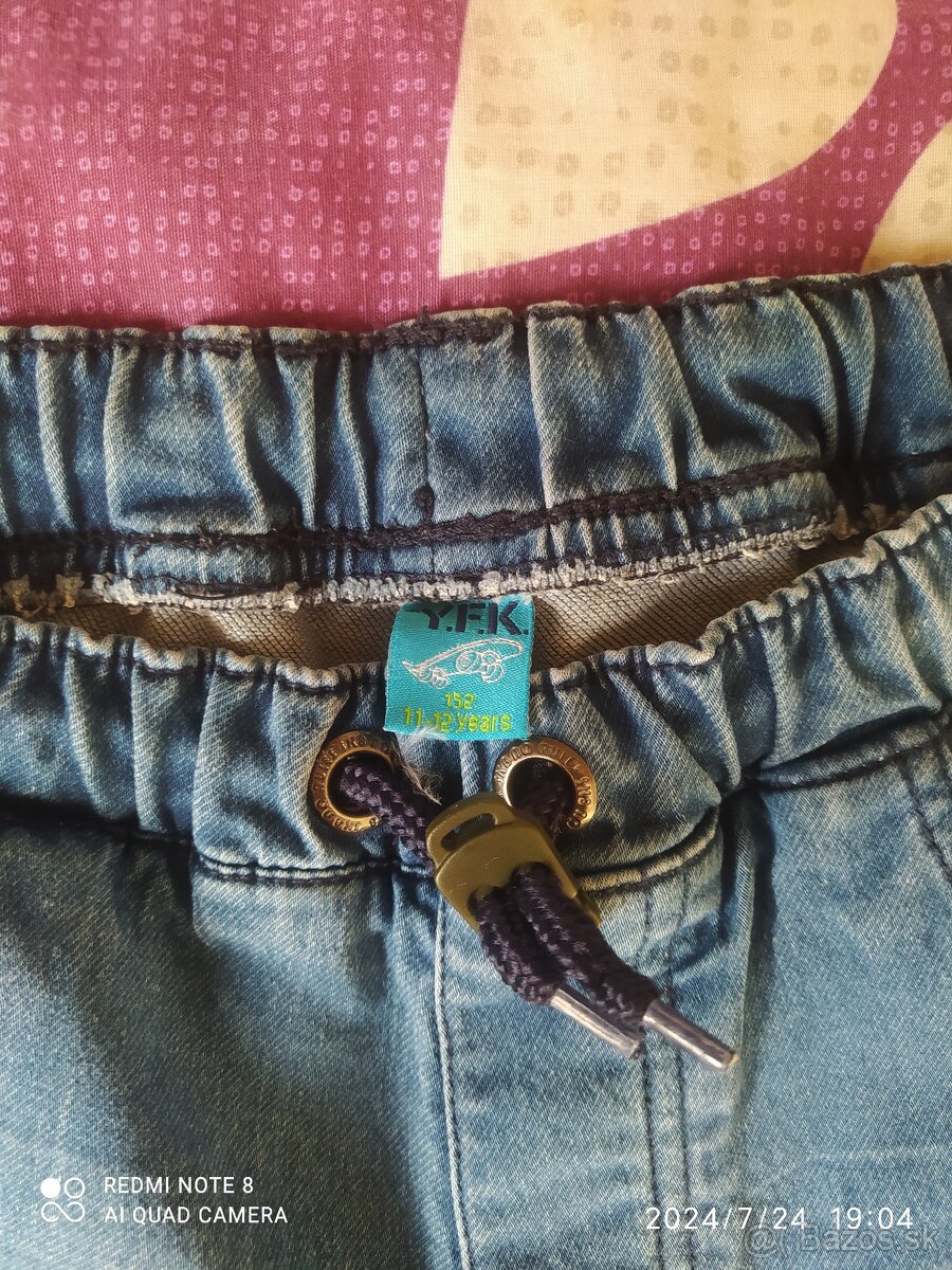 Chlapčenské kraťasy riflové - 6