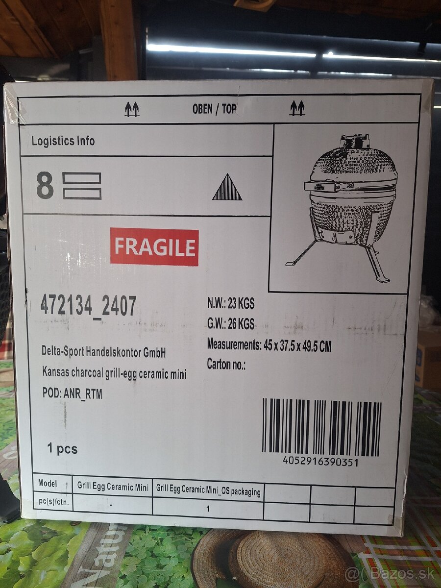 Keramicky gril,Kamado - 6