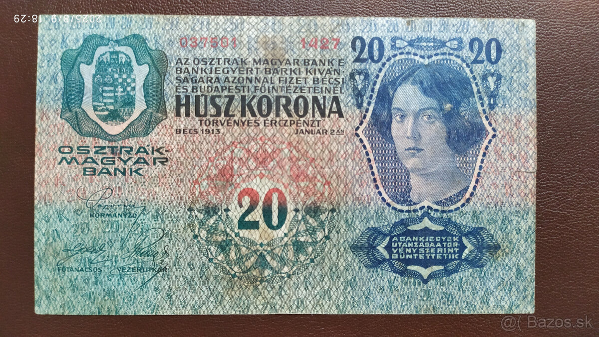 Bankovky Rakúsko - Uhorsko - 6